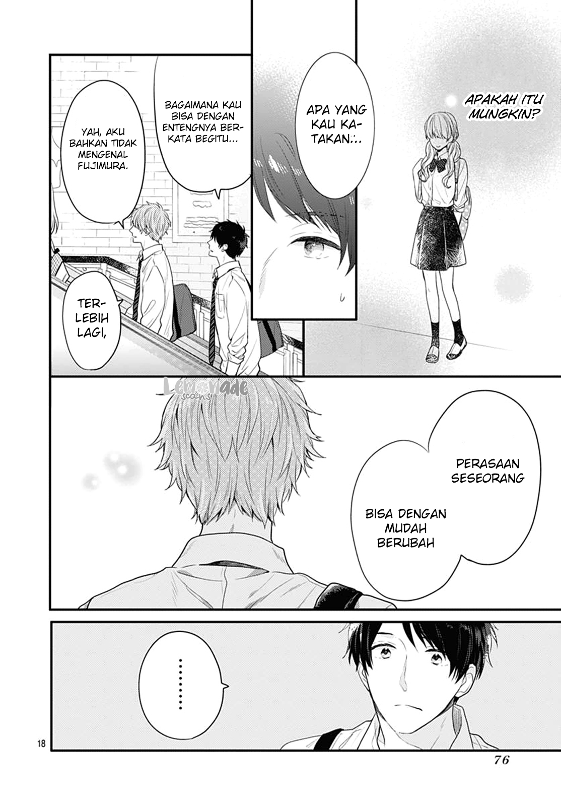 Koi wo Shiranai Bokutachi wa Chapter 3 - halaman 19