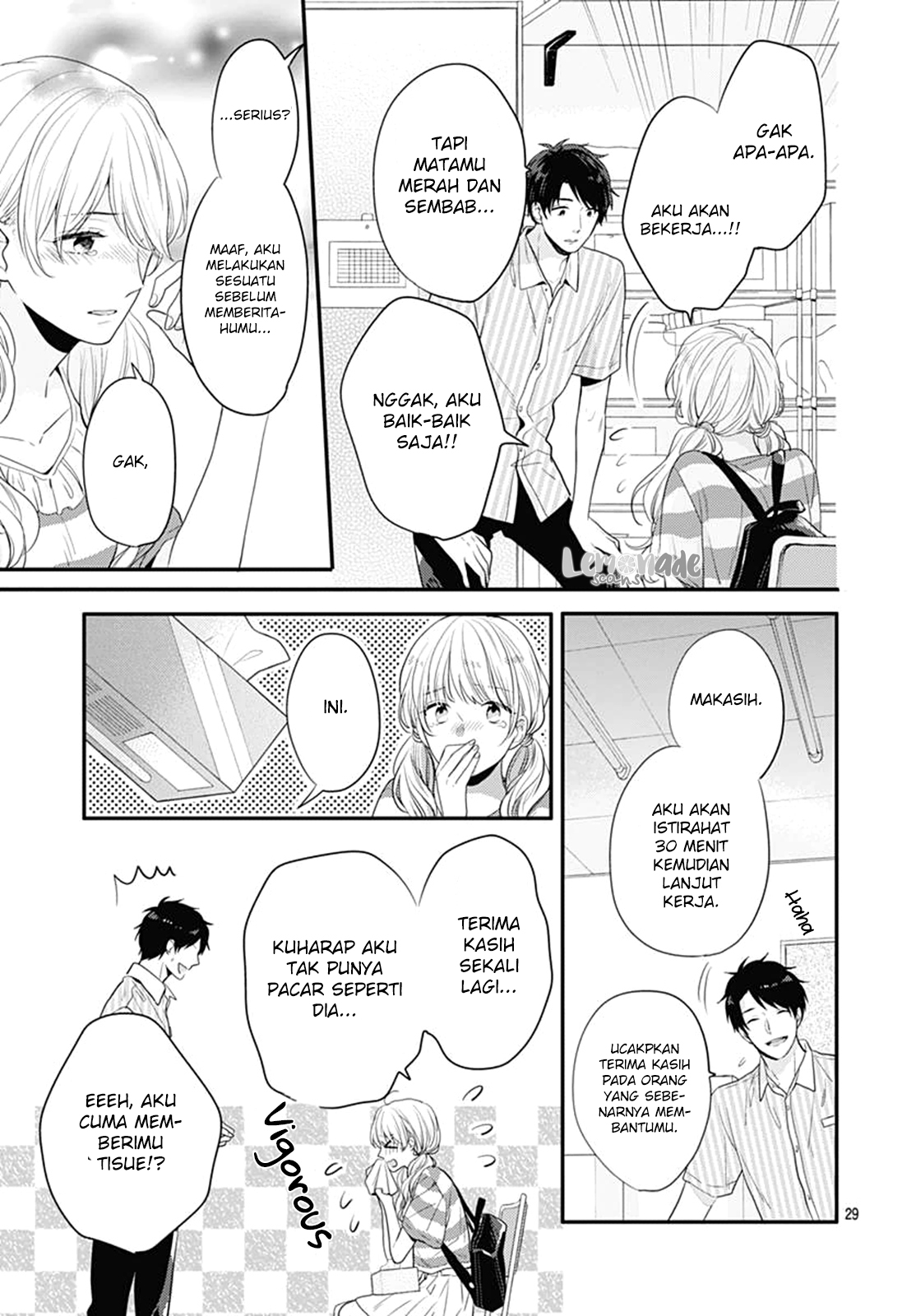 Koi wo Shiranai Bokutachi wa Chapter 3 - halaman 30