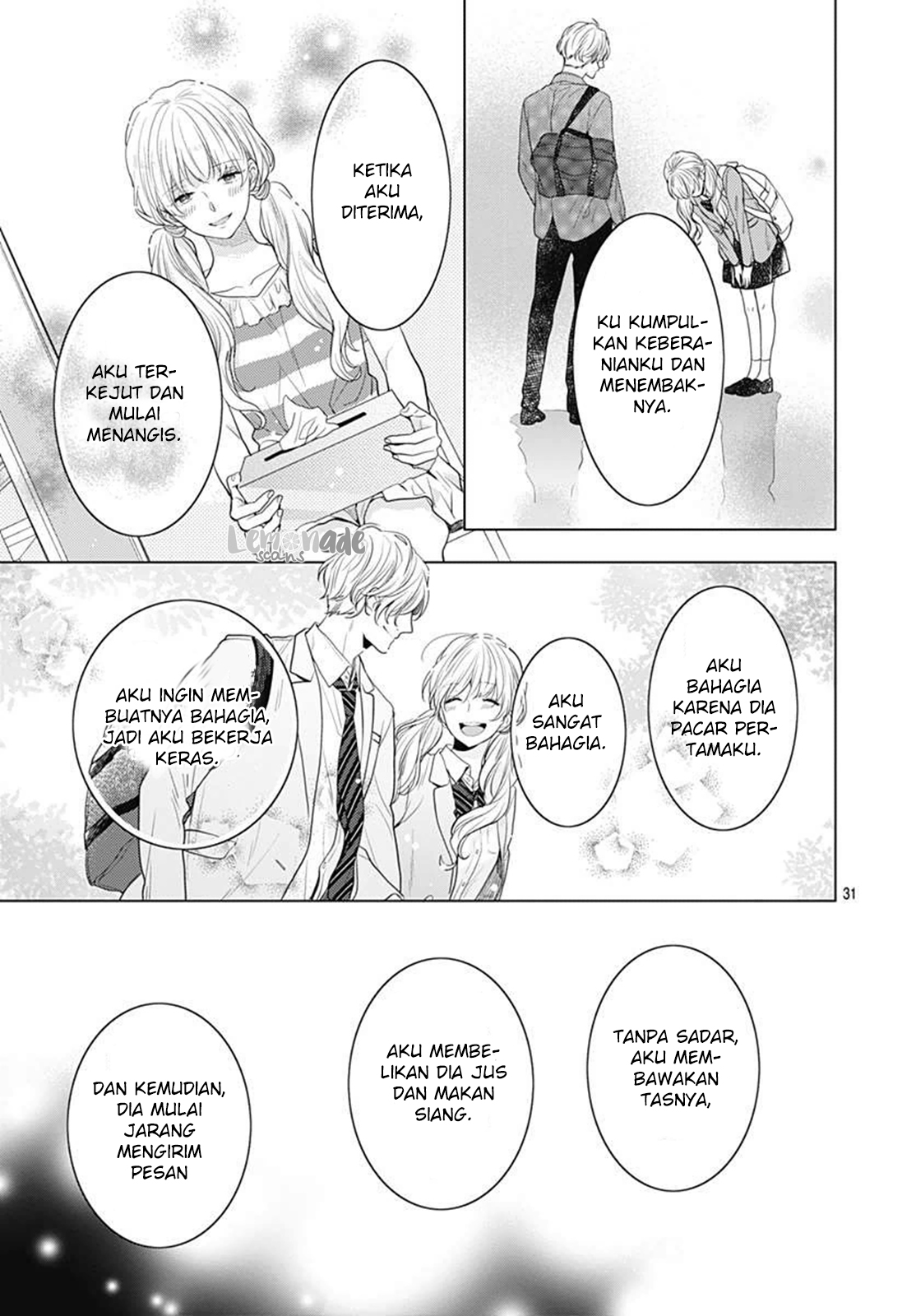 Koi wo Shiranai Bokutachi wa Chapter 3 - halaman 32