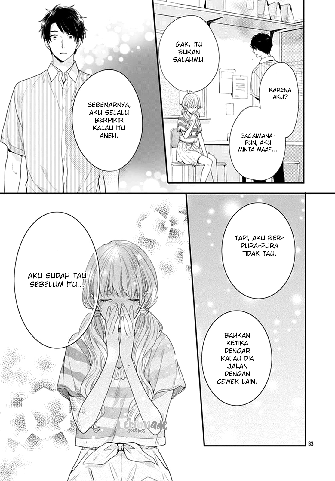 Koi wo Shiranai Bokutachi wa Chapter 3 - halaman 34