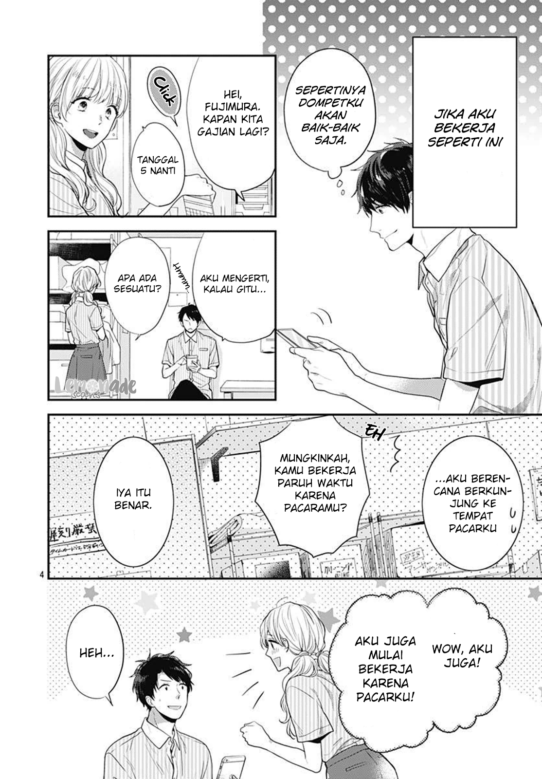 Koi wo Shiranai Bokutachi wa Chapter 3 - halaman 5