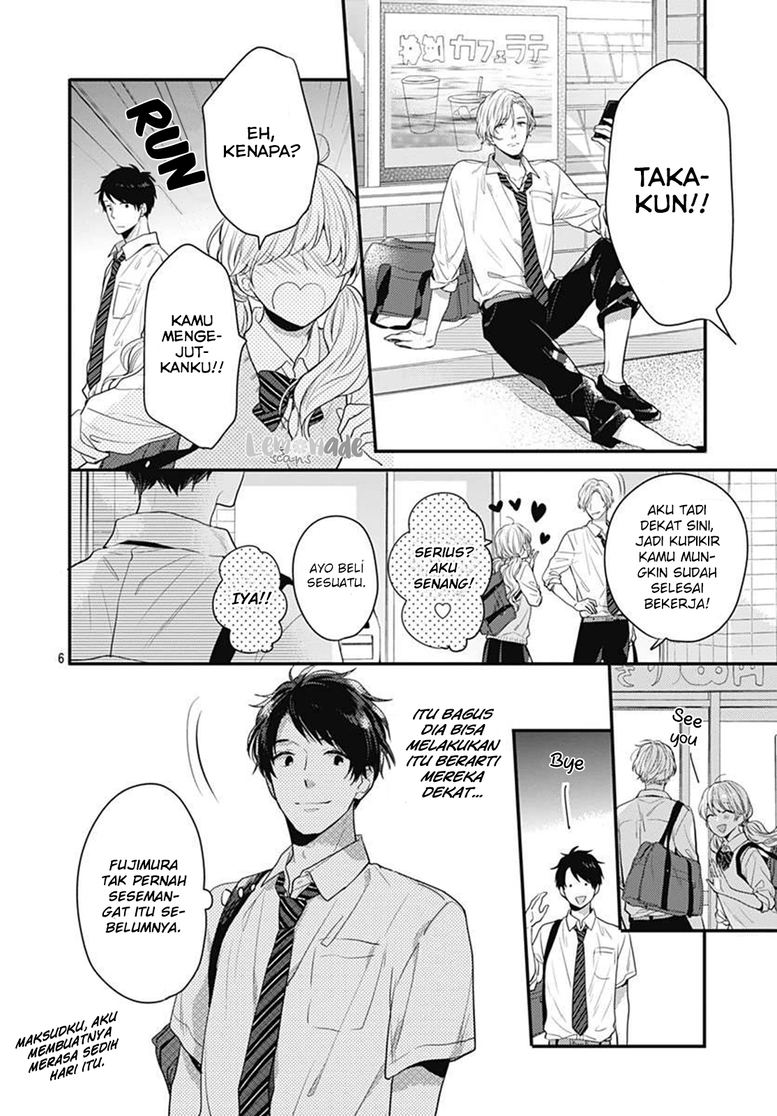 Koi wo Shiranai Bokutachi wa Chapter 3 - halaman 7