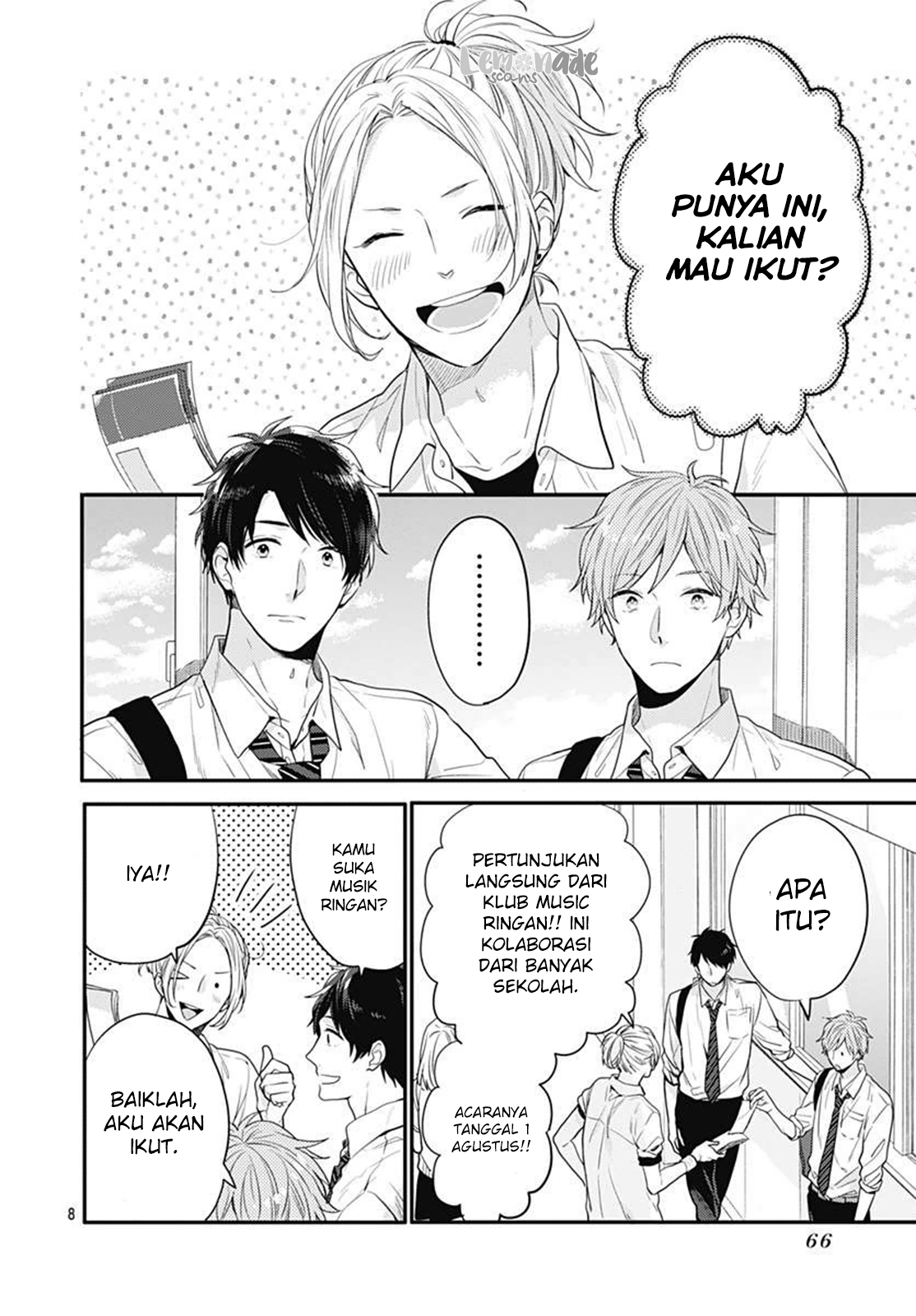 Koi wo Shiranai Bokutachi wa Chapter 3 - halaman 9