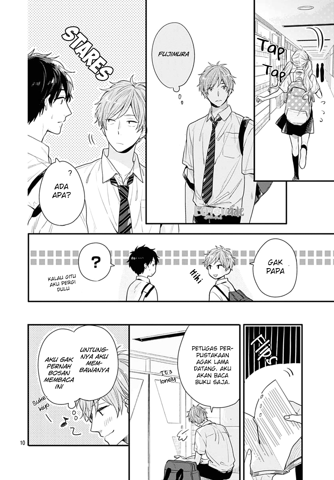 Koi wo Shiranai Bokutachi wa Chapter 4 - halaman 11
