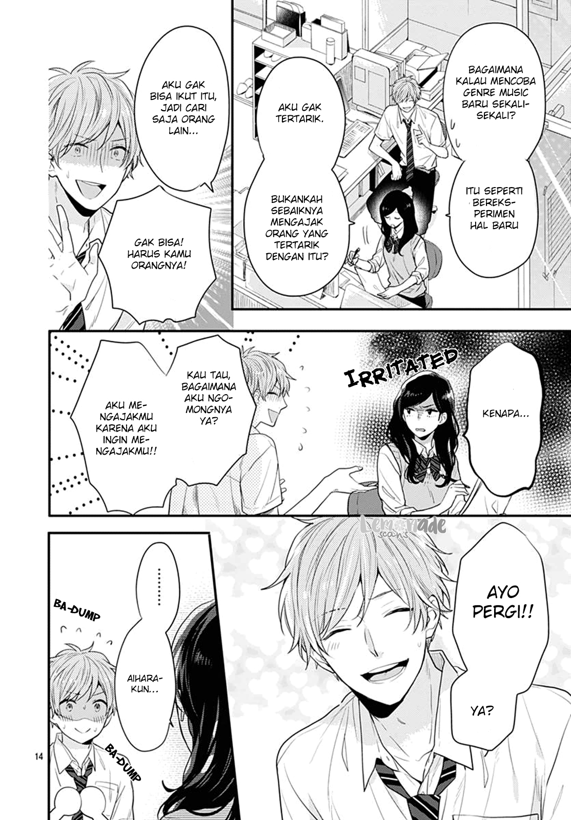 Koi wo Shiranai Bokutachi wa Chapter 4 - halaman 15