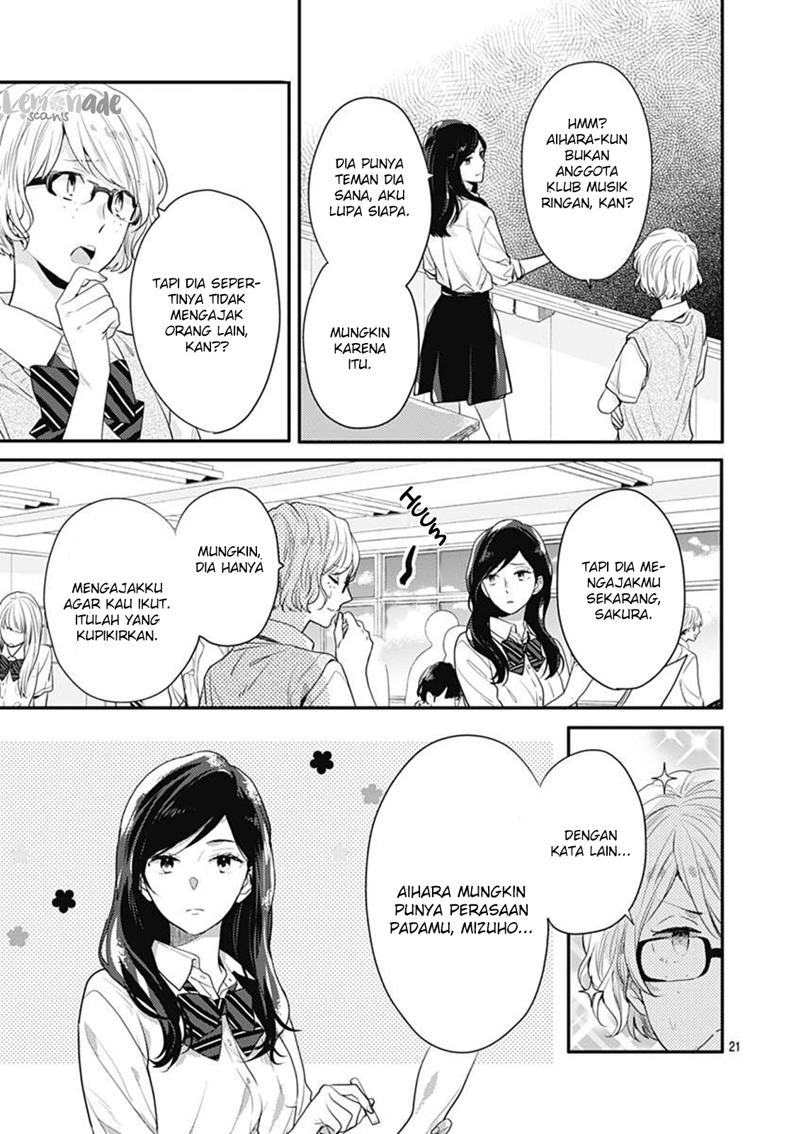 Koi wo Shiranai Bokutachi wa Chapter 4 - halaman 22