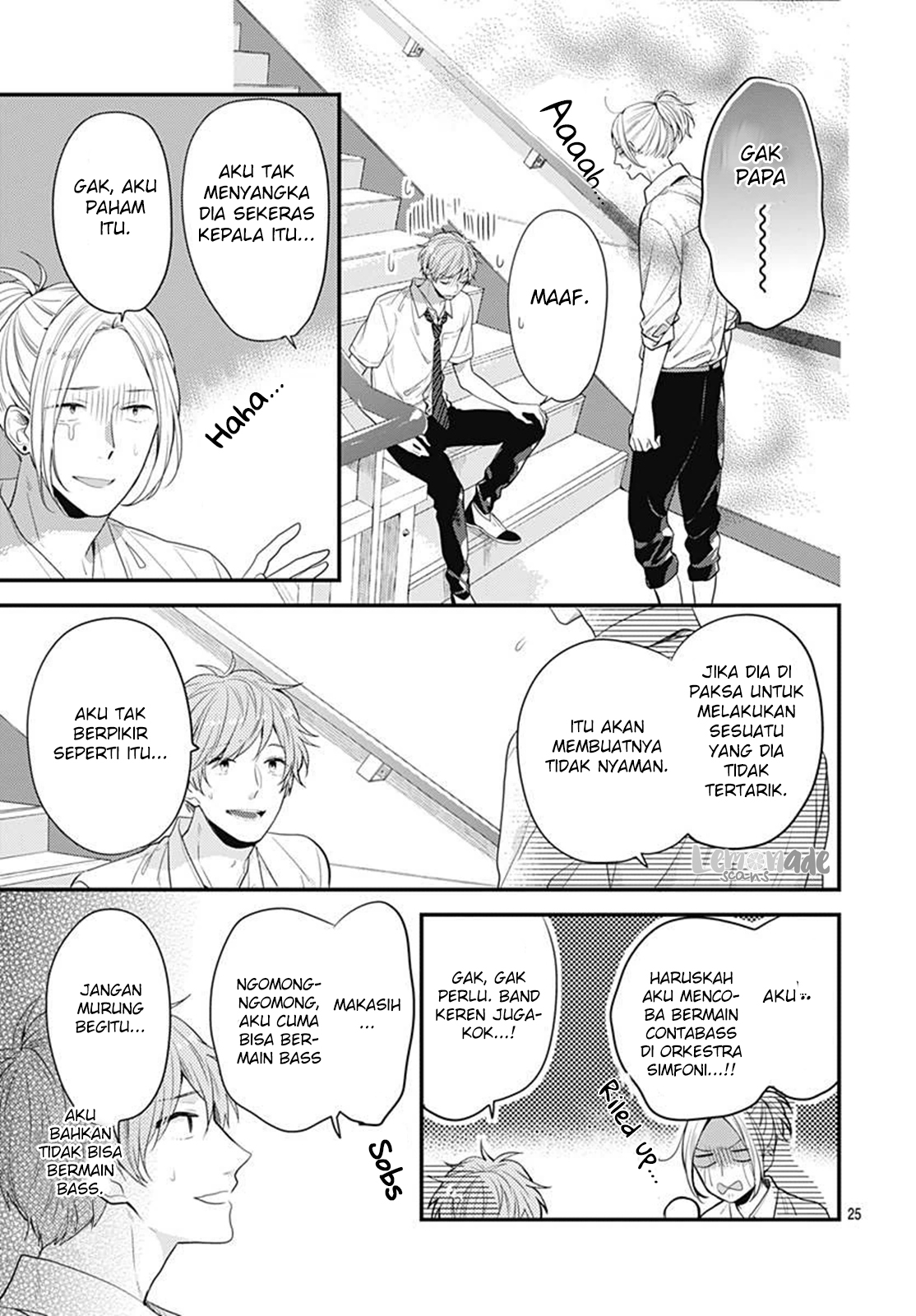 Koi wo Shiranai Bokutachi wa Chapter 4 - halaman 26