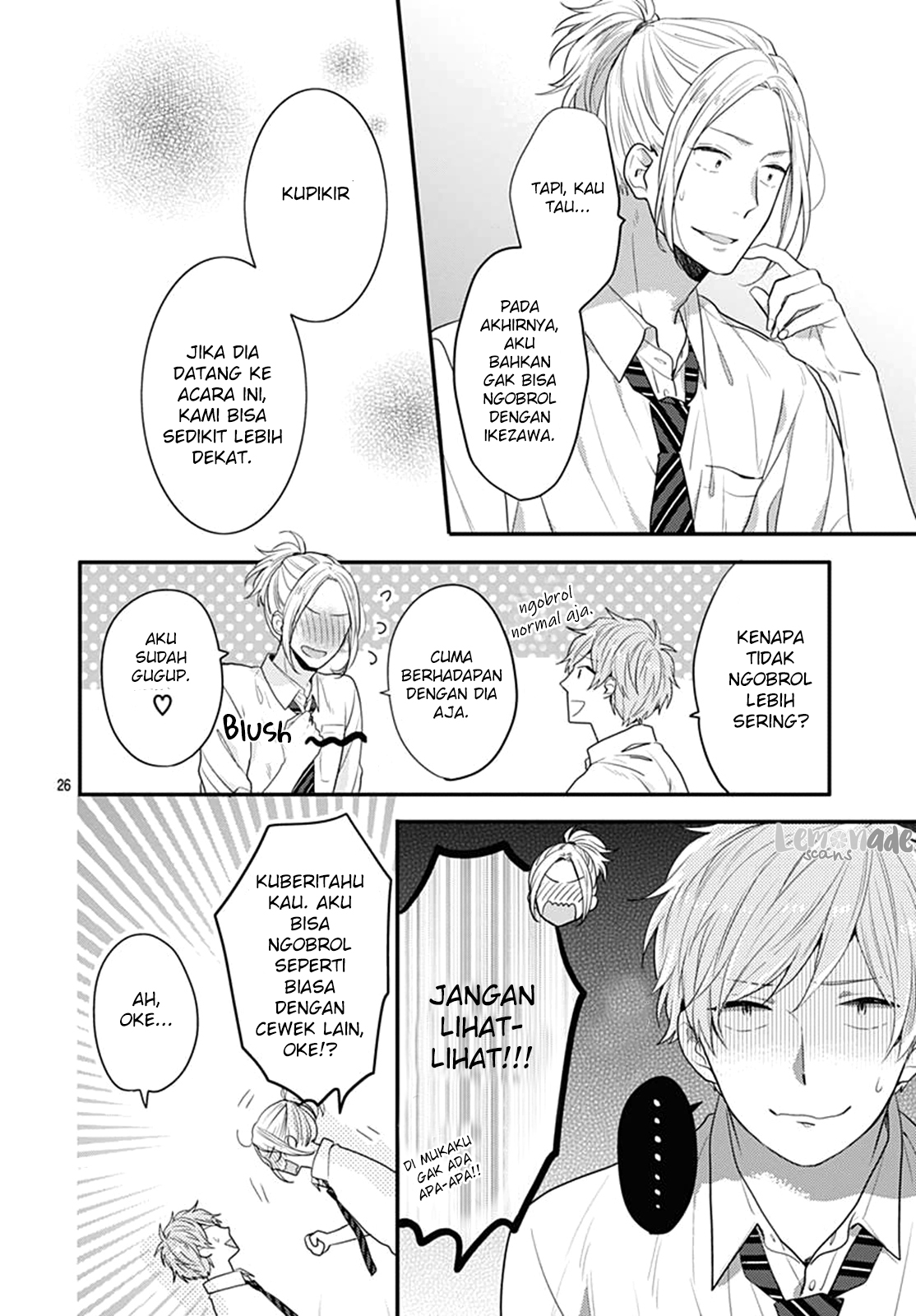 Koi wo Shiranai Bokutachi wa Chapter 4 - halaman 27
