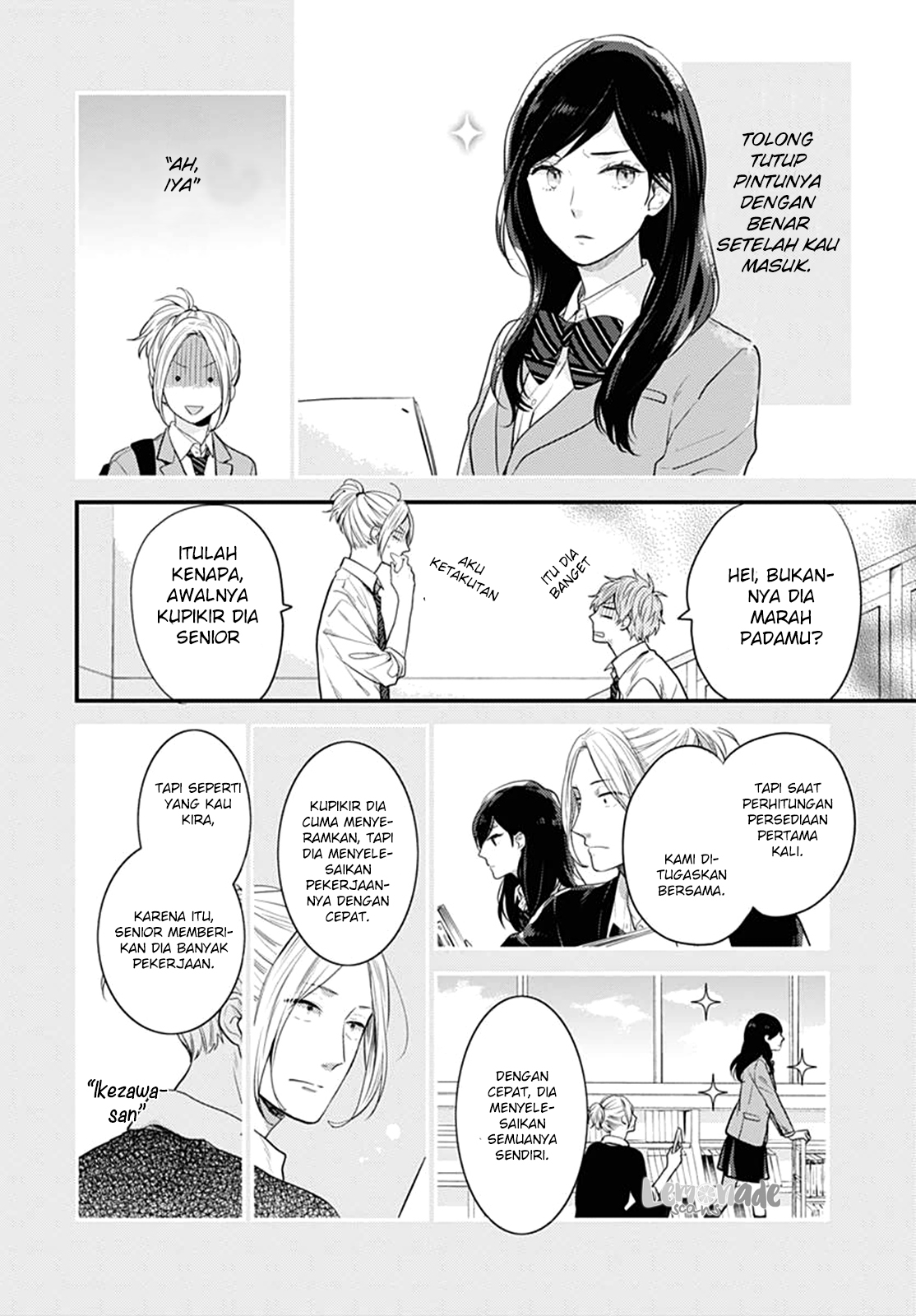 Koi wo Shiranai Bokutachi wa Chapter 4 - halaman 29