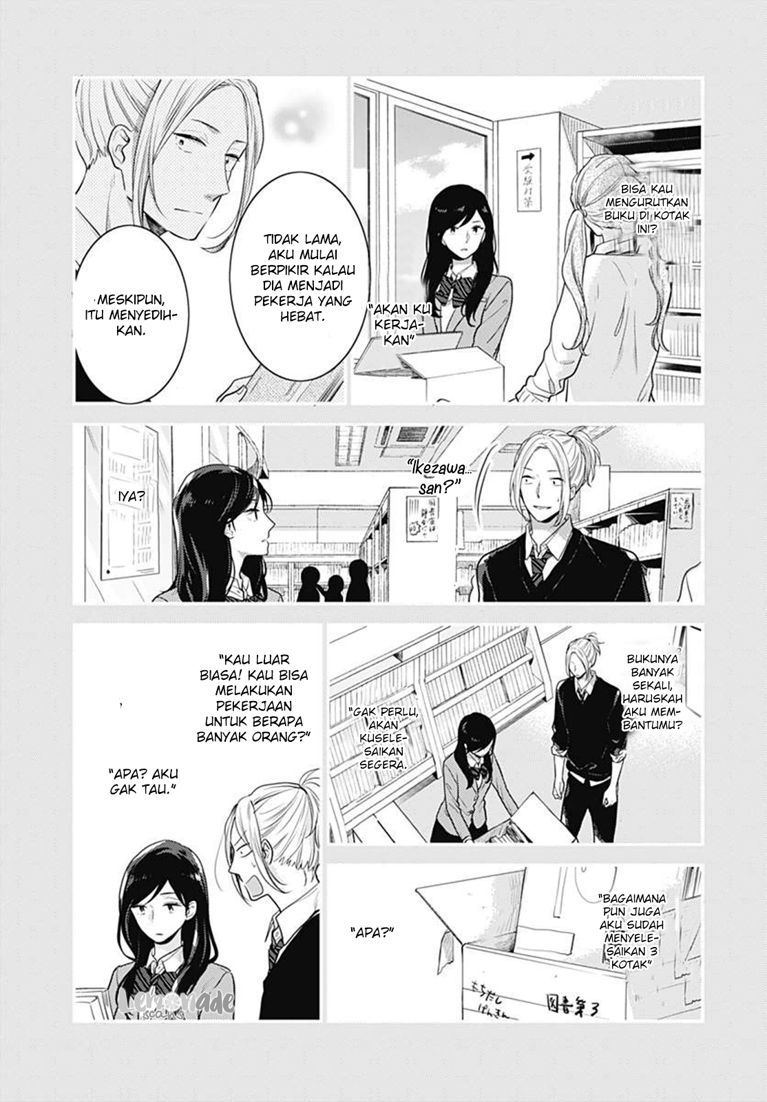 Koi wo Shiranai Bokutachi wa Chapter 4 - halaman 30