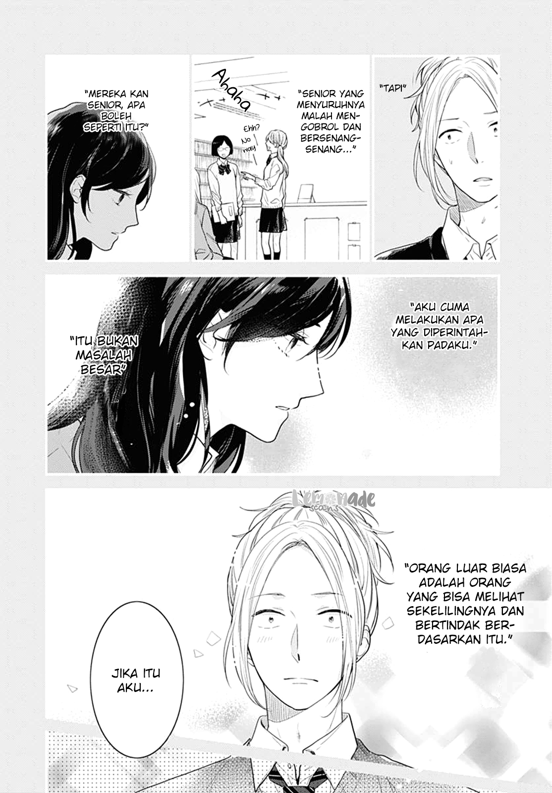 Koi wo Shiranai Bokutachi wa Chapter 4 - halaman 31
