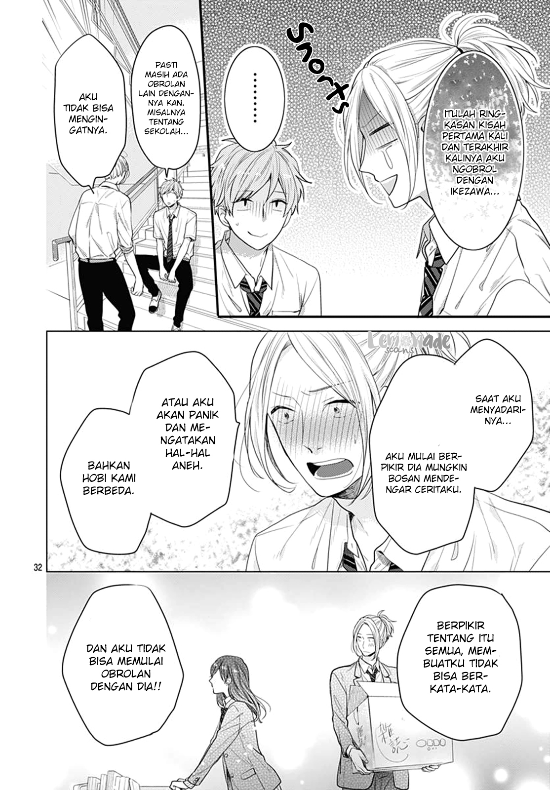 Koi wo Shiranai Bokutachi wa Chapter 4 - halaman 33