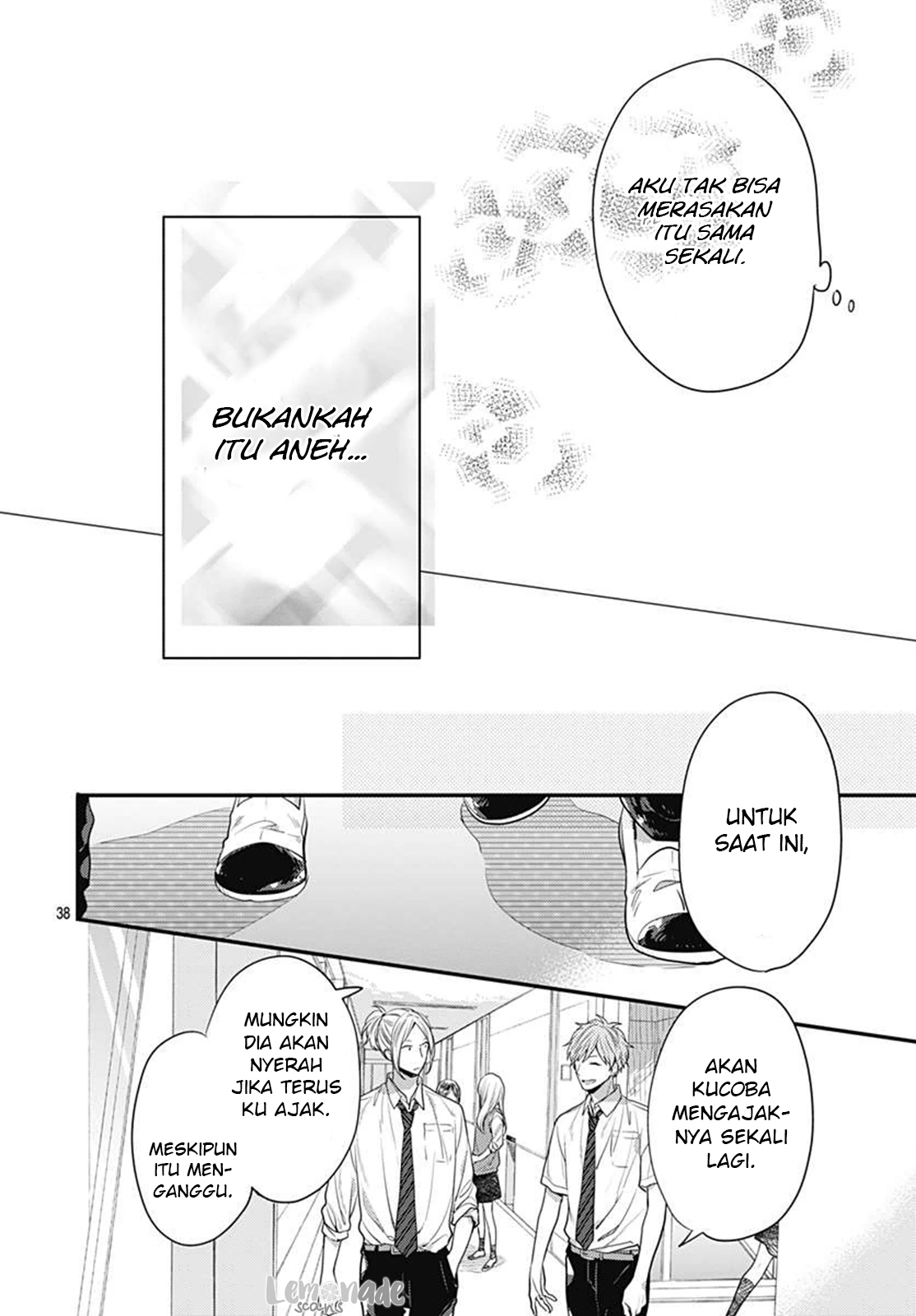 Koi wo Shiranai Bokutachi wa Chapter 4 - halaman 39