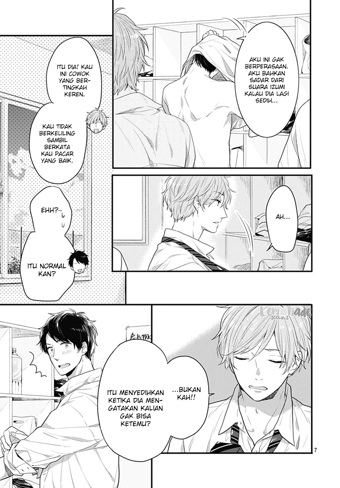 Koi wo Shiranai Bokutachi wa Chapter 4 - halaman 8