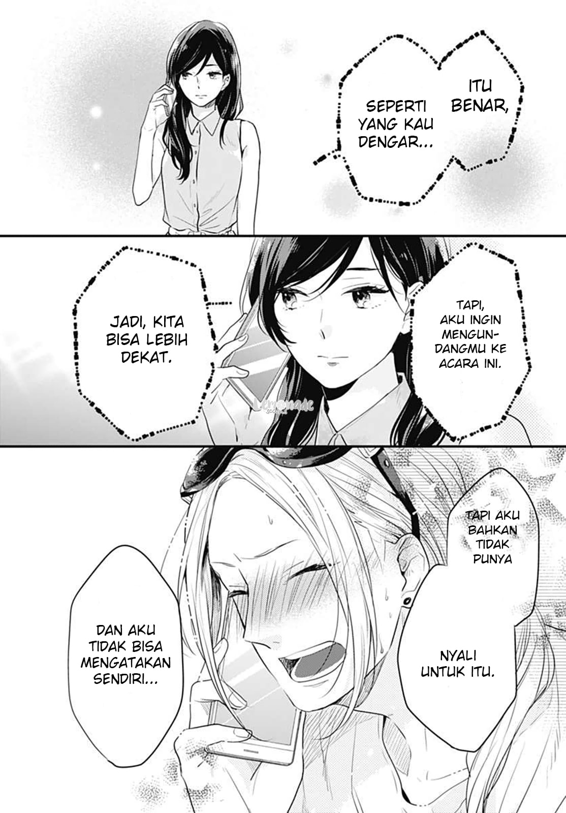 Koi wo Shiranai Bokutachi wa Chapter 5 - halaman 27