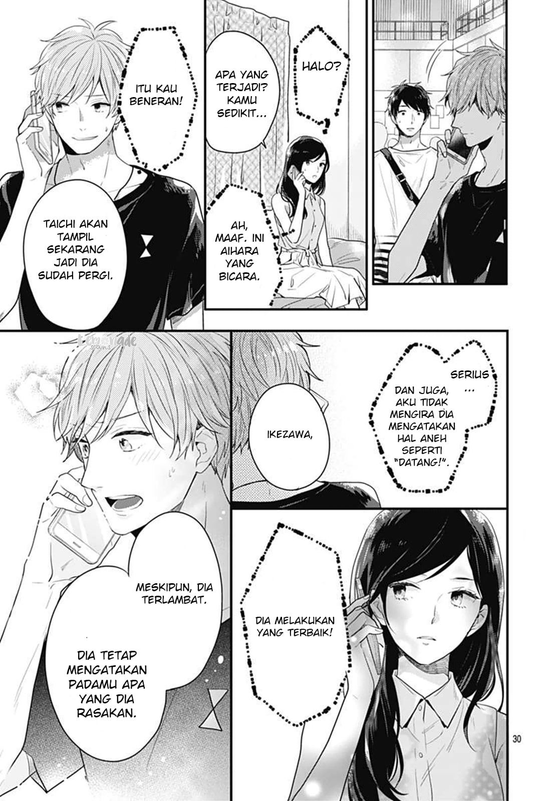 Koi wo Shiranai Bokutachi wa Chapter 5 - halaman 30