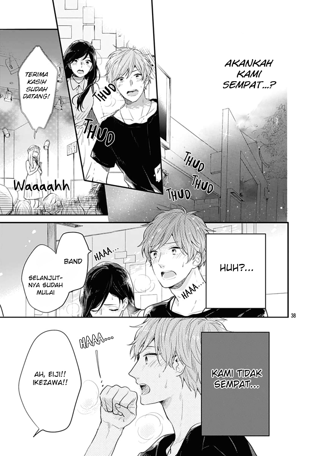 Koi wo Shiranai Bokutachi wa Chapter 5 - halaman 38