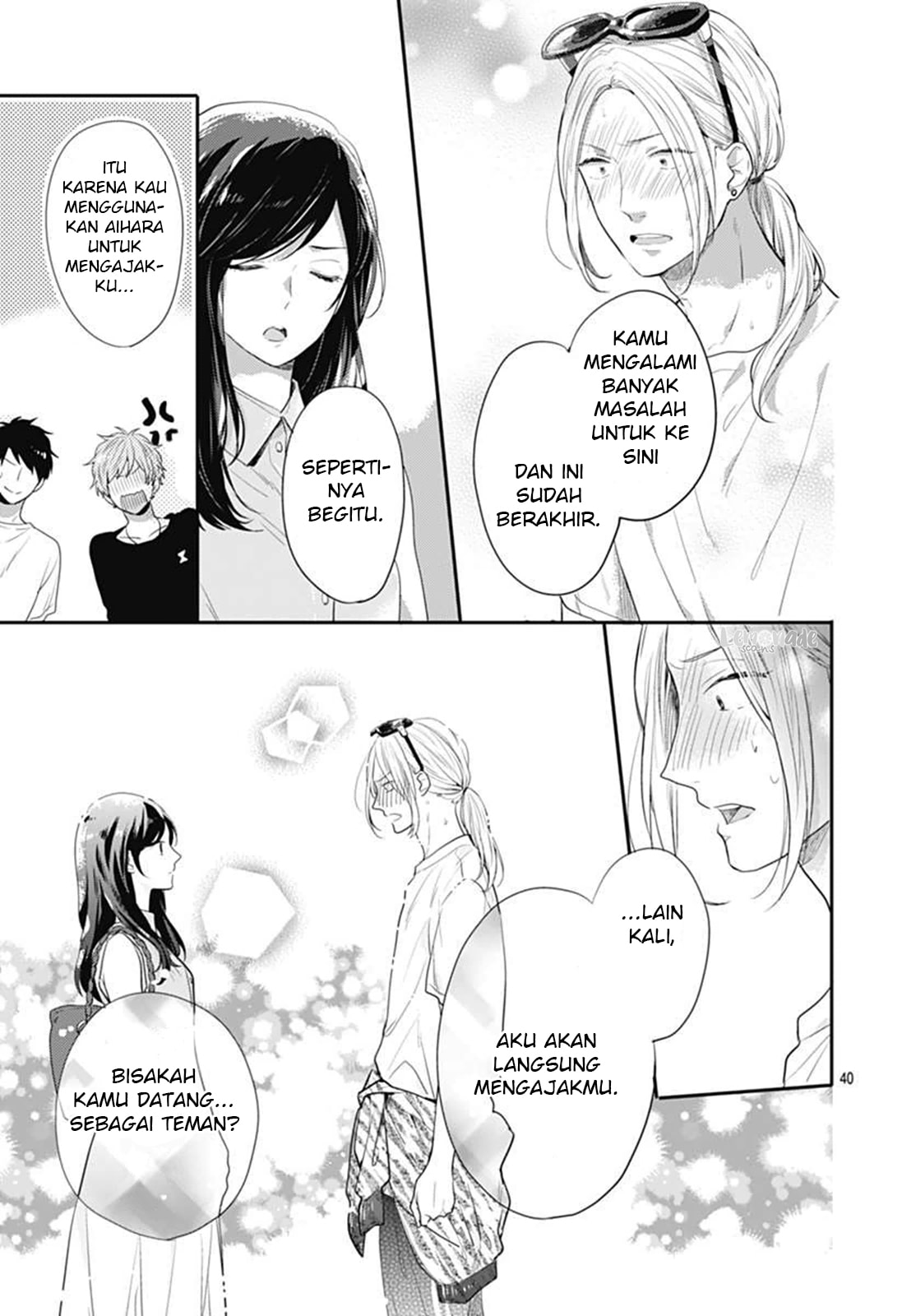 Koi wo Shiranai Bokutachi wa Chapter 5 - halaman 40