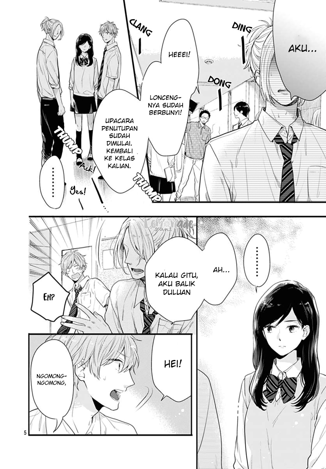 Koi wo Shiranai Bokutachi wa Chapter 5 - halaman 5