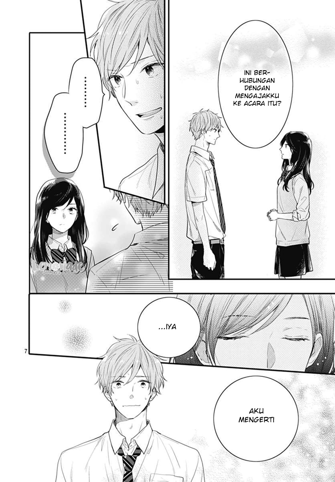 Koi wo Shiranai Bokutachi wa Chapter 5 - halaman 7
