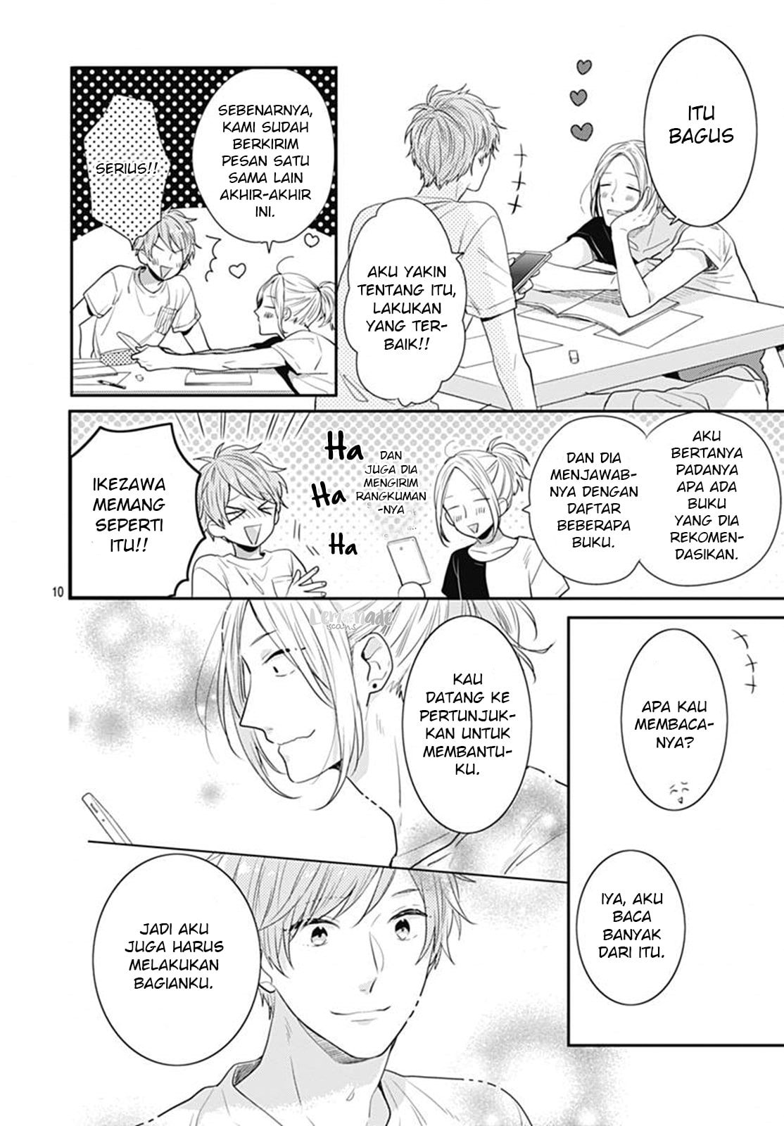 Koi wo Shiranai Bokutachi wa Chapter 6 - halaman 12