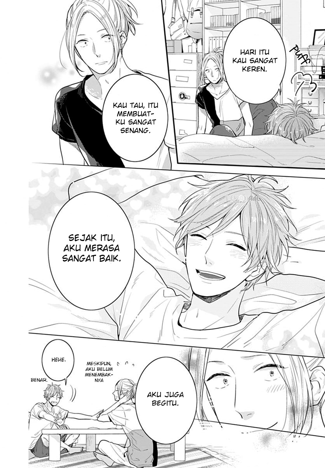 Koi wo Shiranai Bokutachi wa Chapter 6 - halaman 14