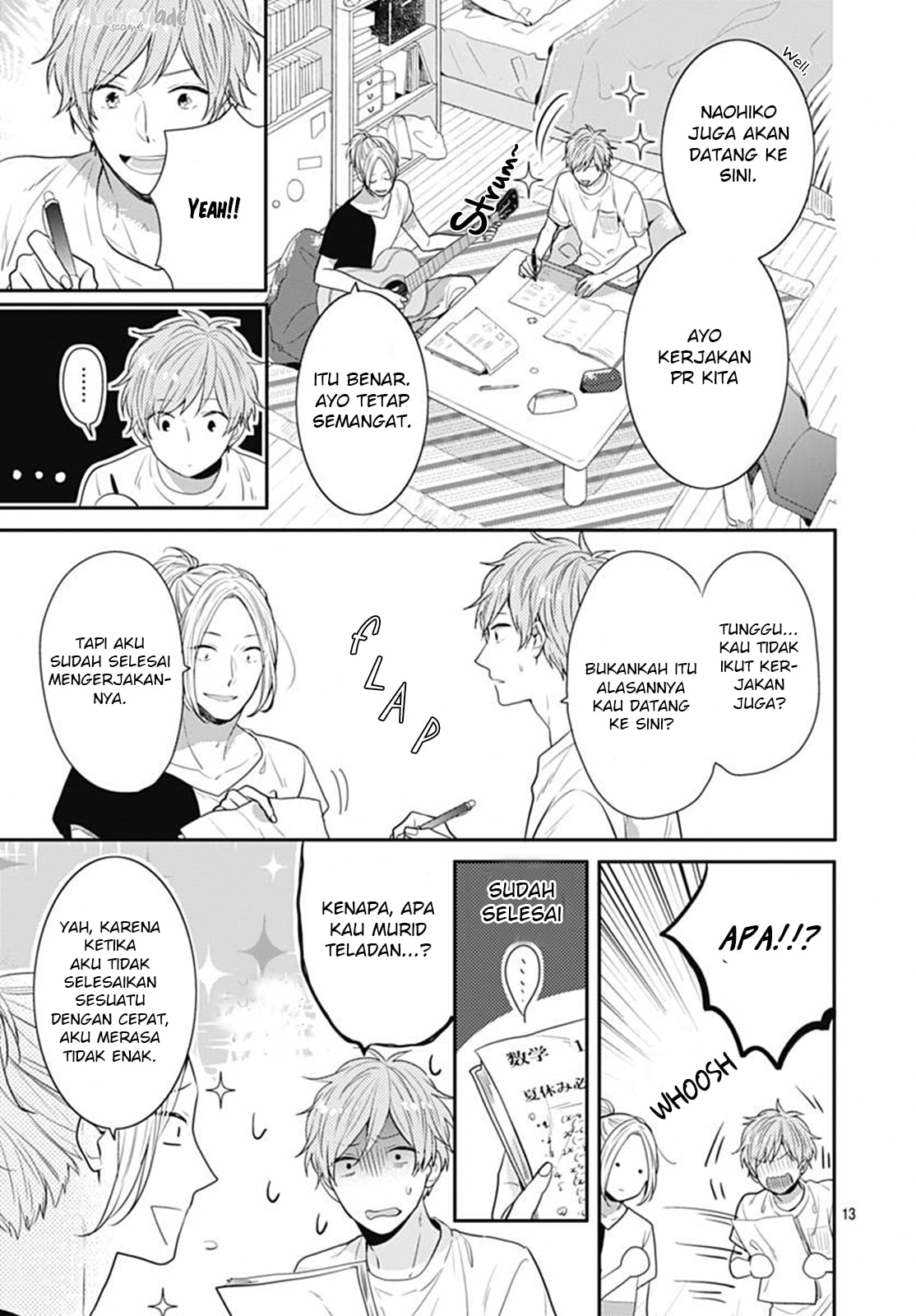 Koi wo Shiranai Bokutachi wa Chapter 6 - halaman 15