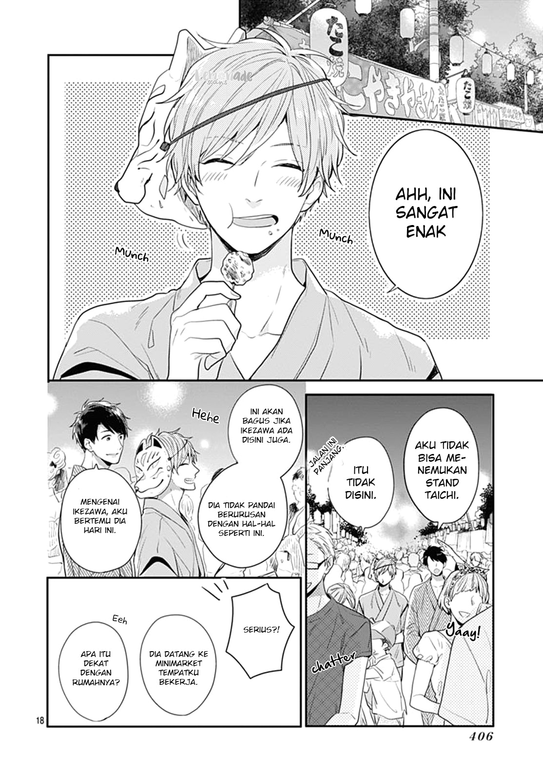 Koi wo Shiranai Bokutachi wa Chapter 6 - halaman 20
