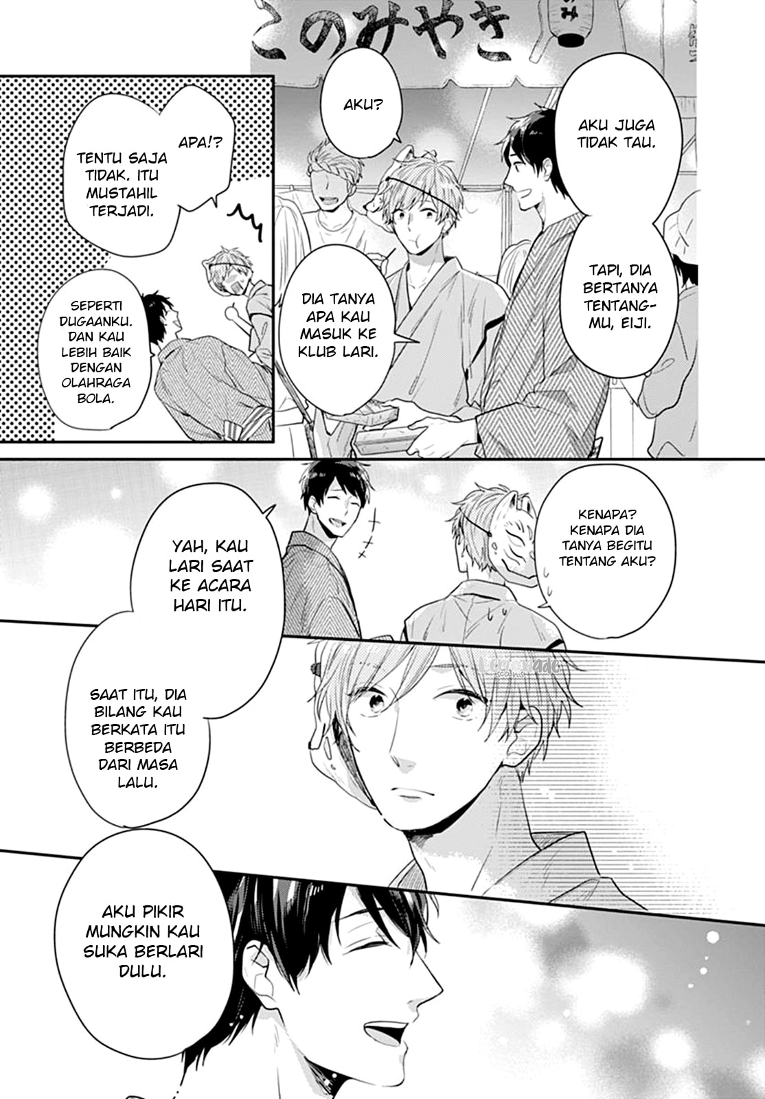 Koi wo Shiranai Bokutachi wa Chapter 6 - halaman 21