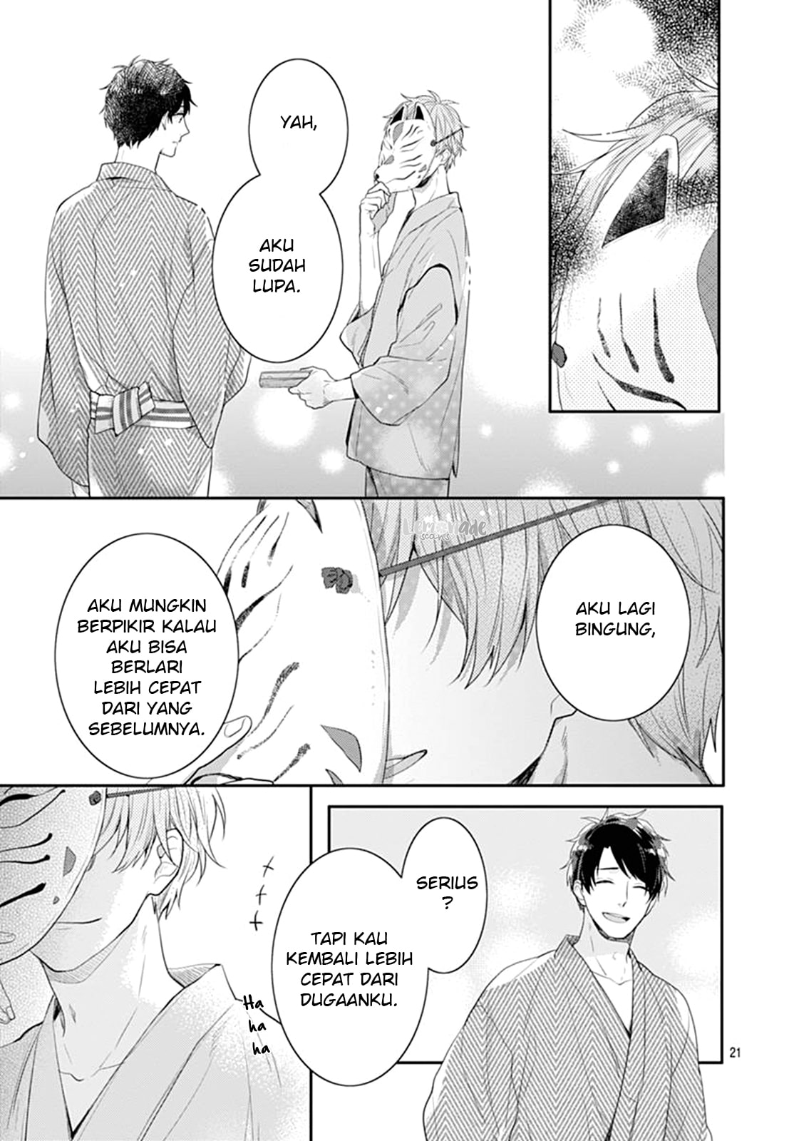 Koi wo Shiranai Bokutachi wa Chapter 6 - halaman 23