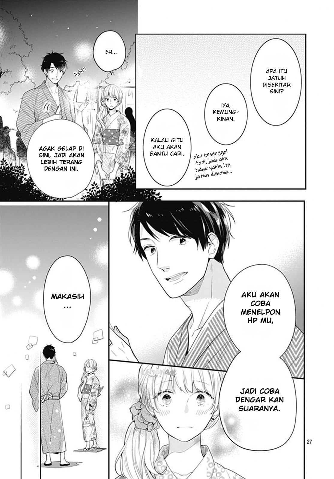 Koi wo Shiranai Bokutachi wa Chapter 6 - halaman 29