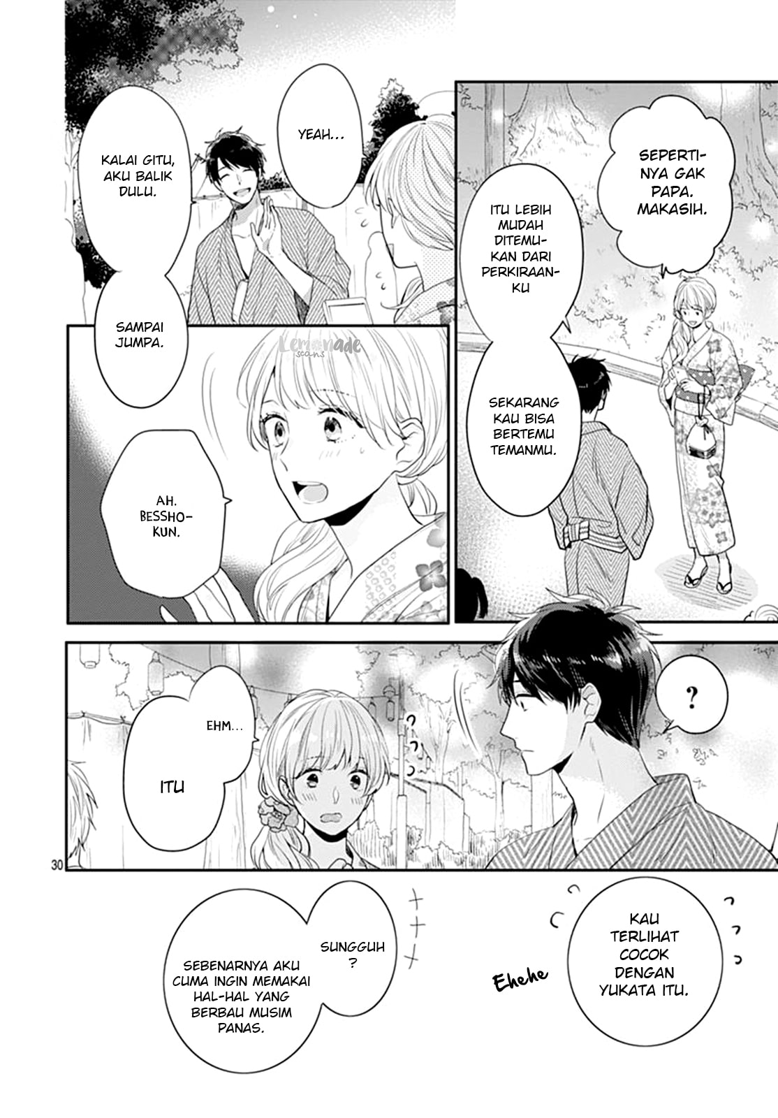 Koi wo Shiranai Bokutachi wa Chapter 6 - halaman 32