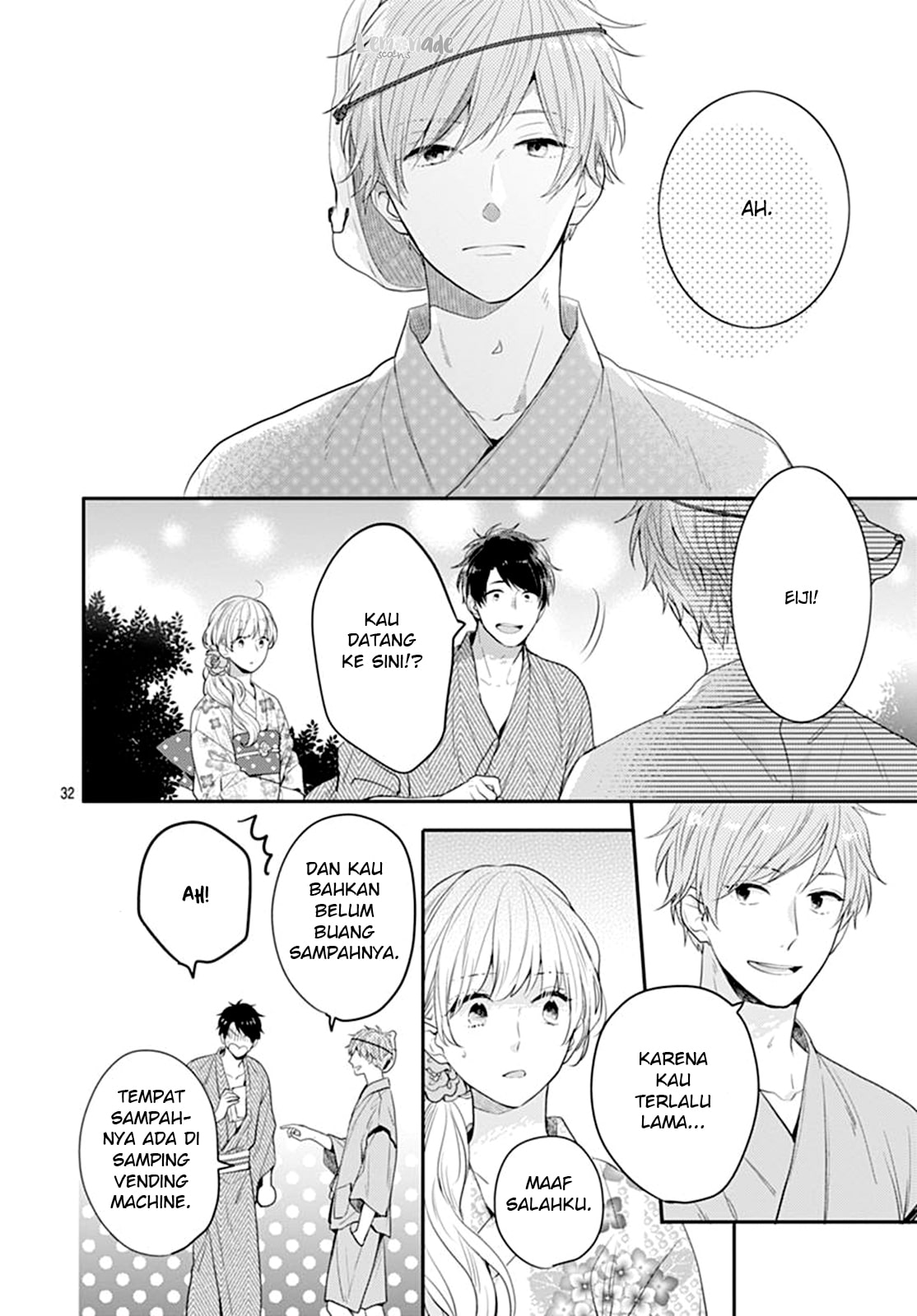 Koi wo Shiranai Bokutachi wa Chapter 6 - halaman 34