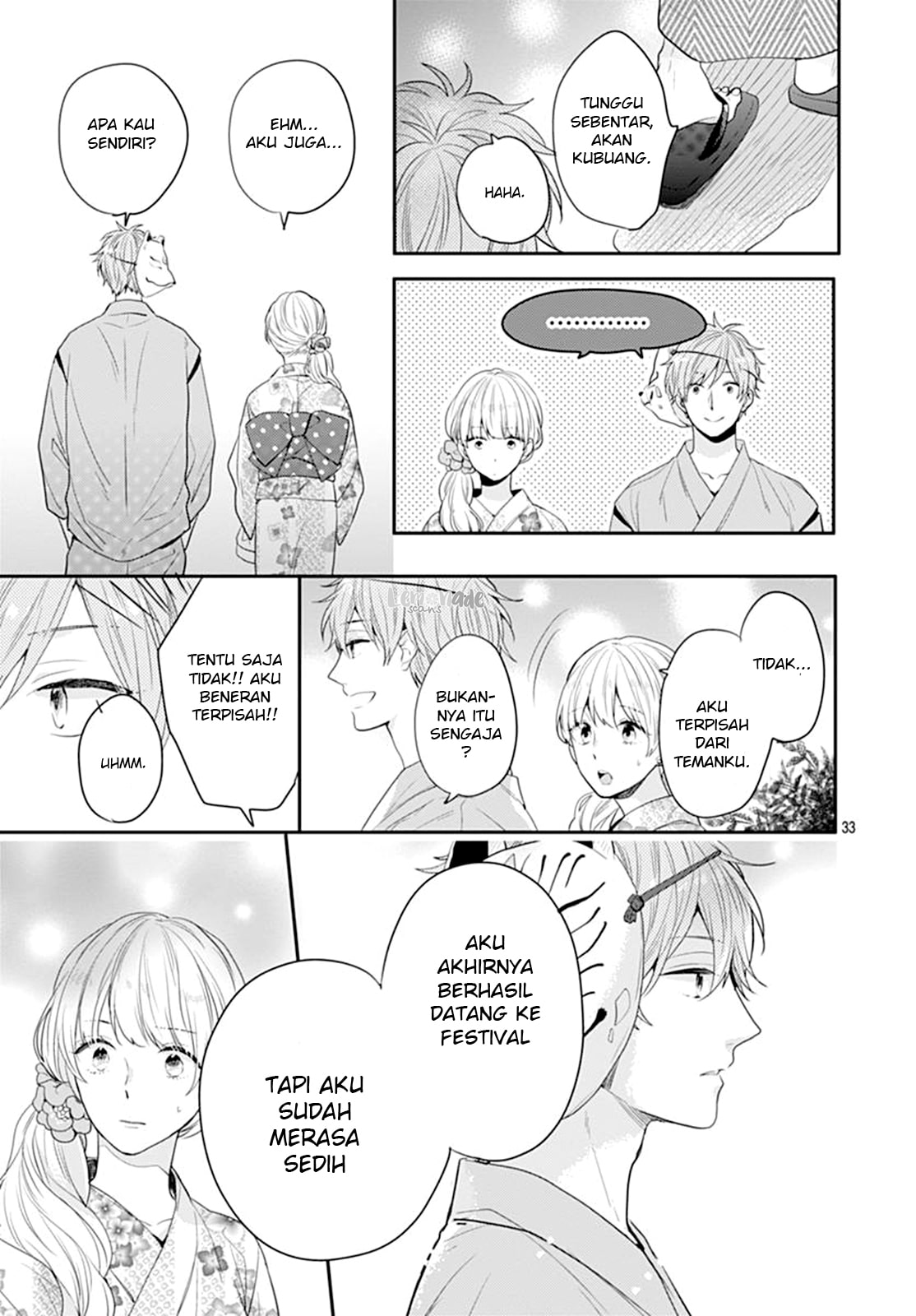 Koi wo Shiranai Bokutachi wa Chapter 6 - halaman 35