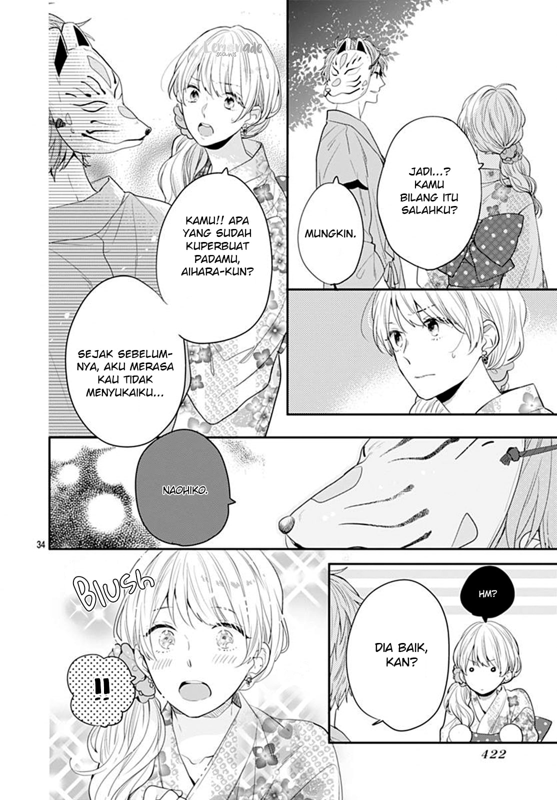 Koi wo Shiranai Bokutachi wa Chapter 6 - halaman 36