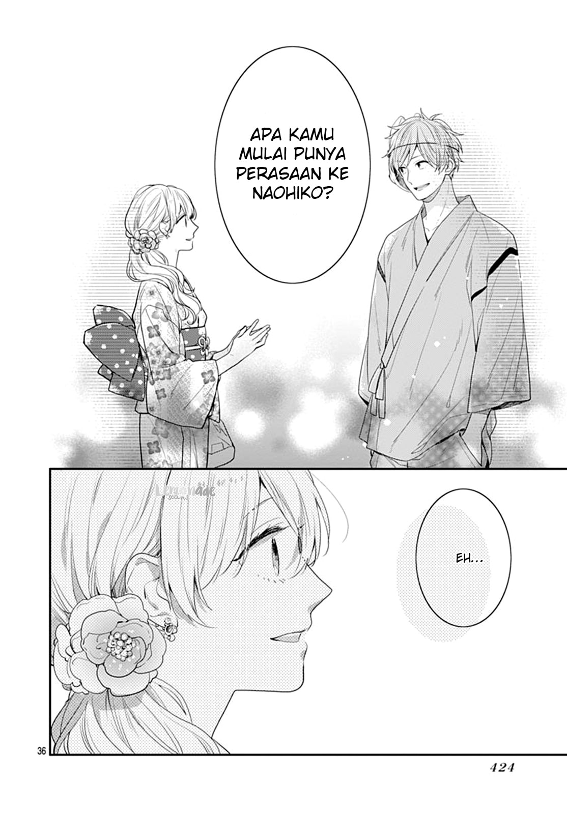 Koi wo Shiranai Bokutachi wa Chapter 6 - halaman 38