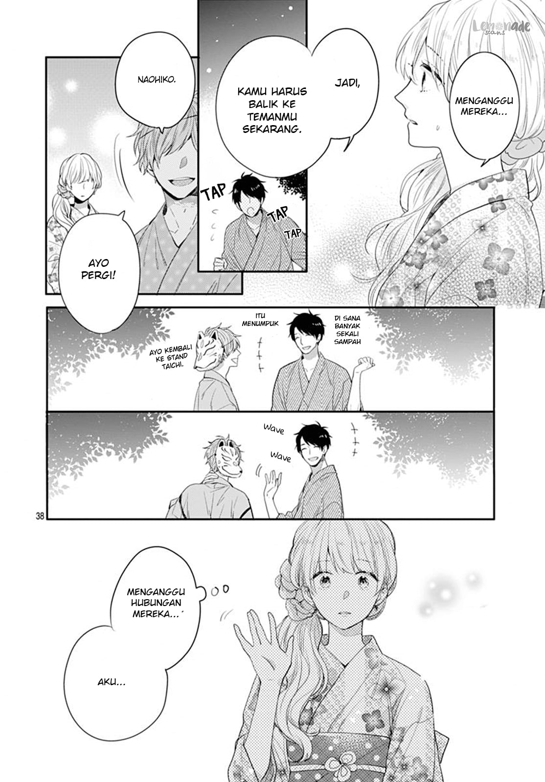 Koi wo Shiranai Bokutachi wa Chapter 6 - halaman 40
