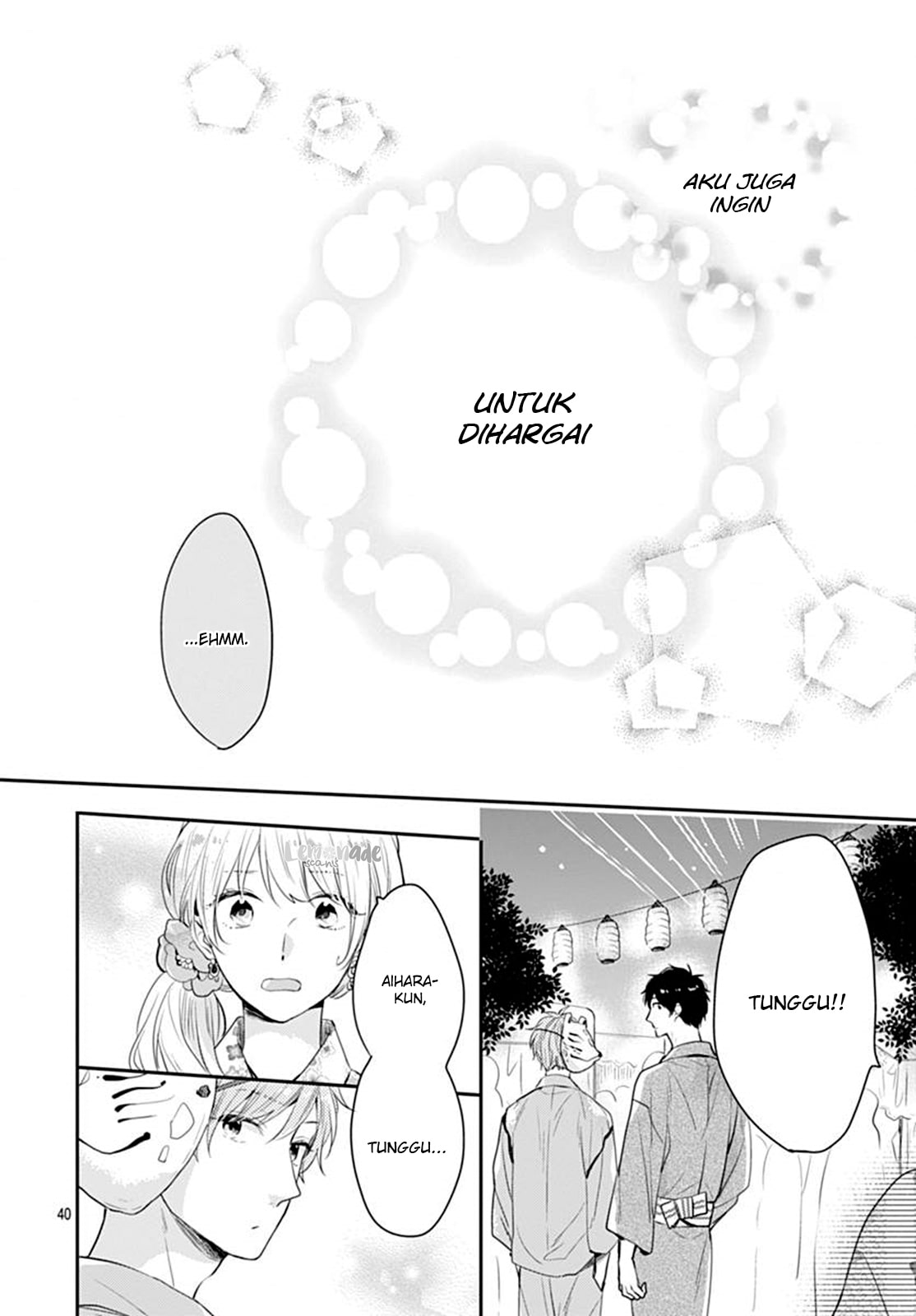 Koi wo Shiranai Bokutachi wa Chapter 6 - halaman 42
