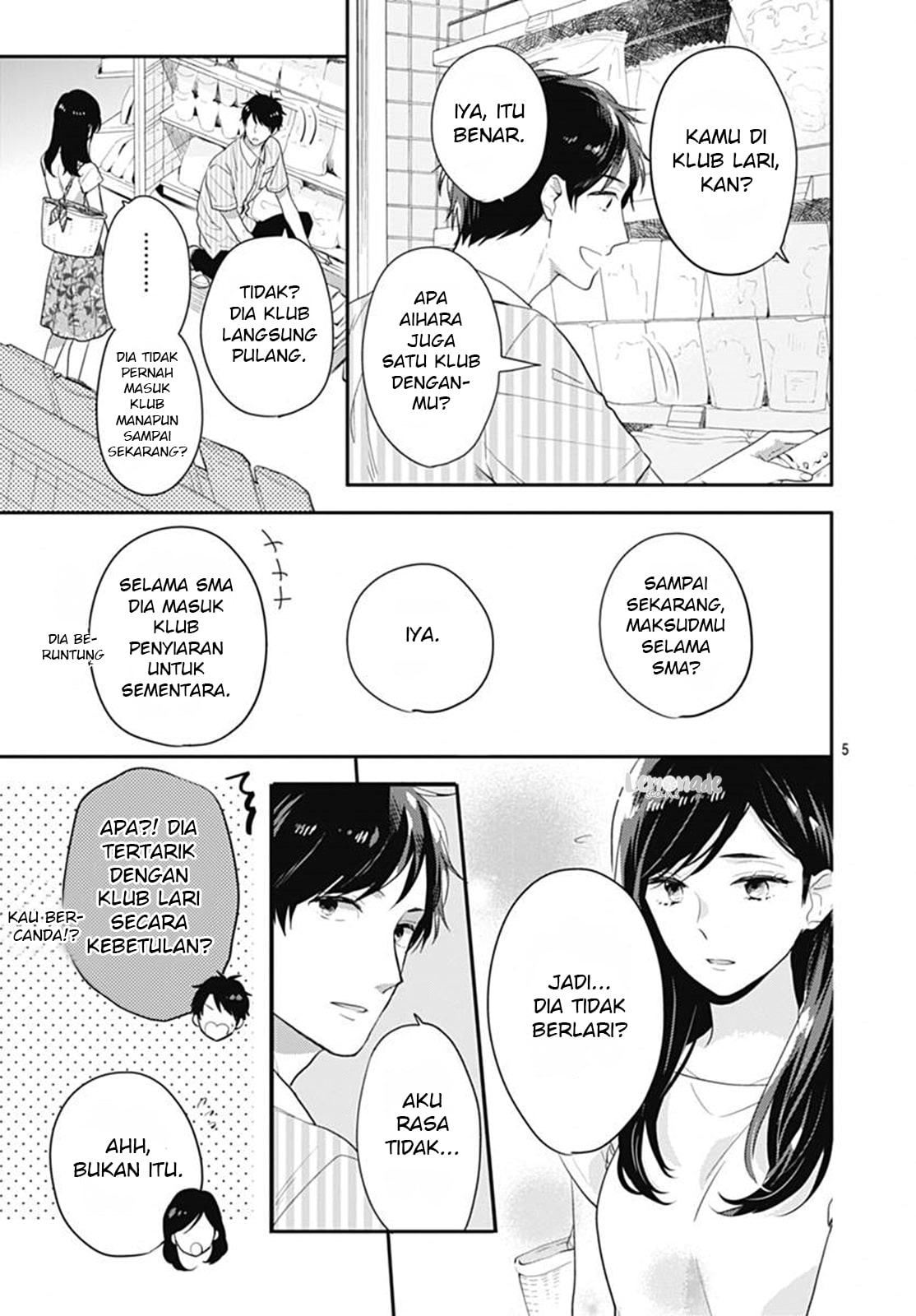 Koi wo Shiranai Bokutachi wa Chapter 6 - halaman 7