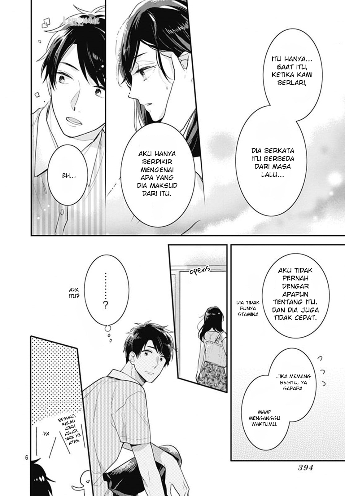 Koi wo Shiranai Bokutachi wa Chapter 6 - halaman 8