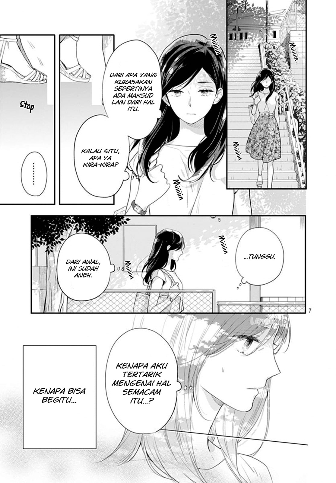 Koi wo Shiranai Bokutachi wa Chapter 6 - halaman 9