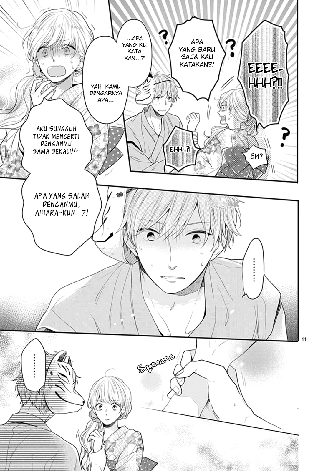 Koi wo Shiranai Bokutachi wa Chapter 7 - halaman 13