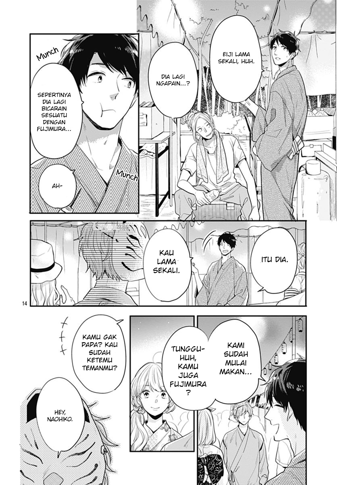 Koi wo Shiranai Bokutachi wa Chapter 7 - halaman 16