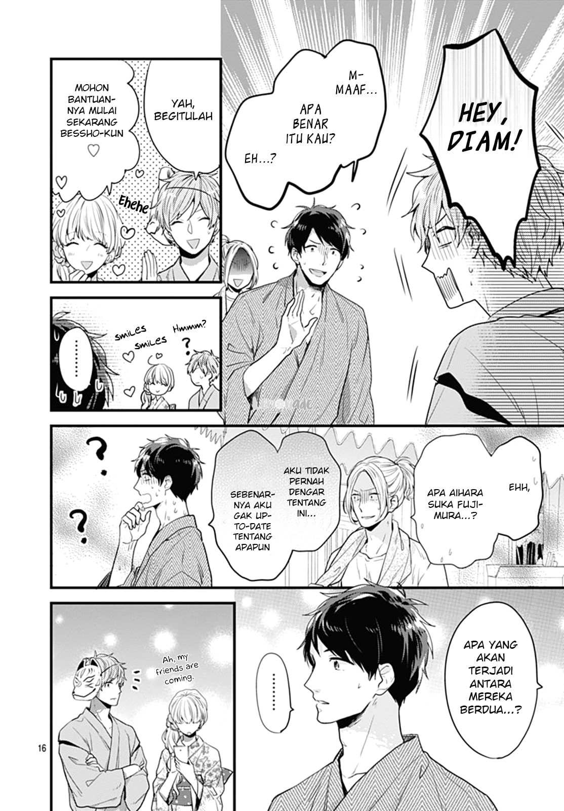 Koi wo Shiranai Bokutachi wa Chapter 7 - halaman 18