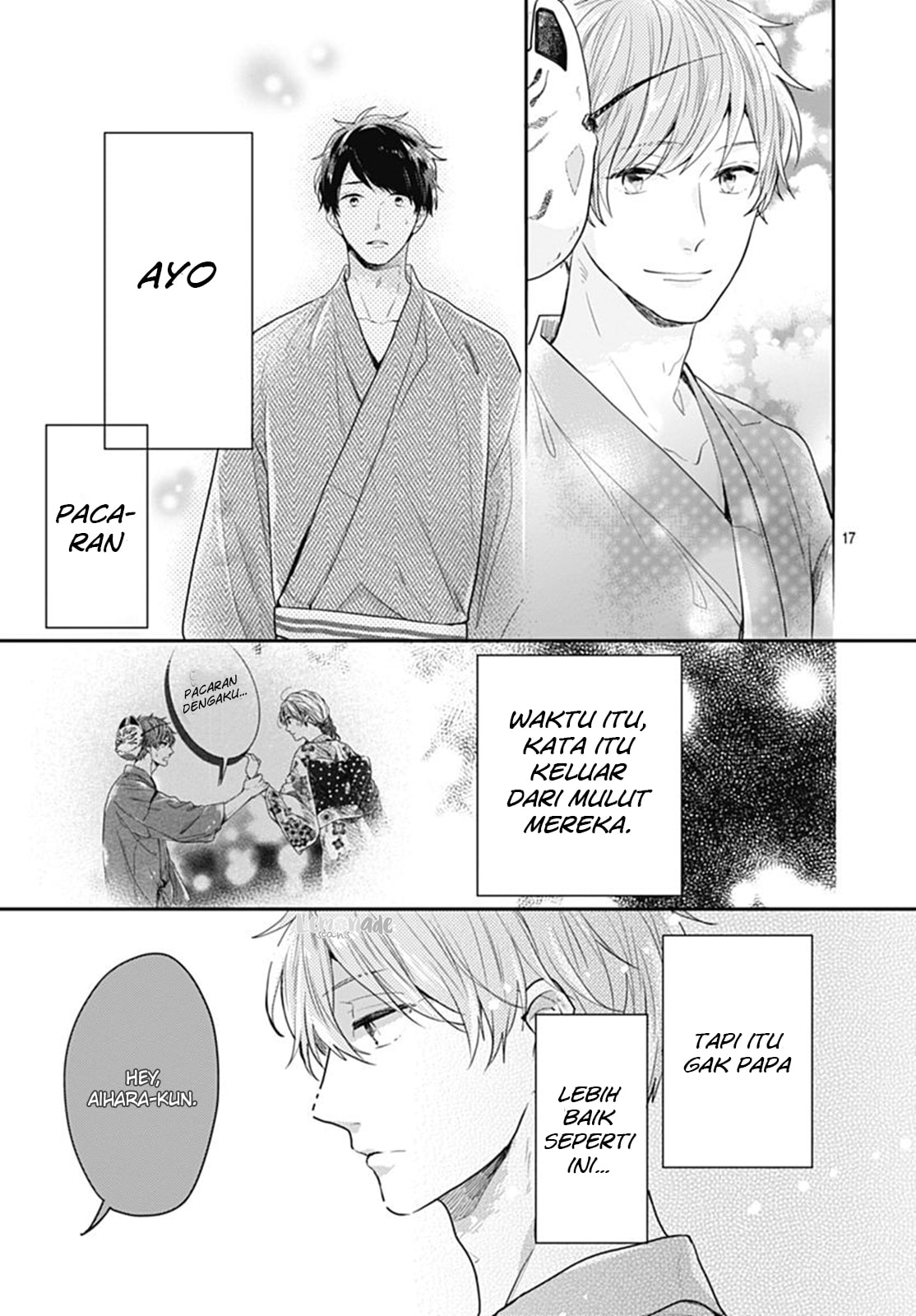 Koi wo Shiranai Bokutachi wa Chapter 7 - halaman 19