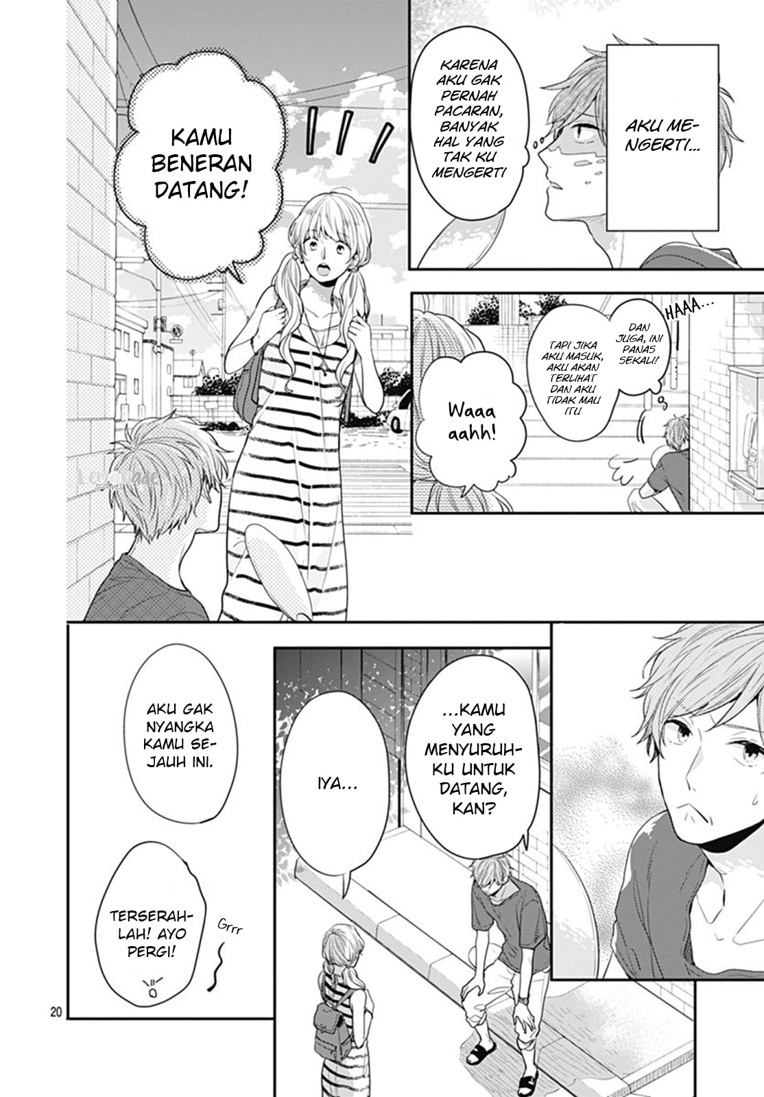 Koi wo Shiranai Bokutachi wa Chapter 7 - halaman 22