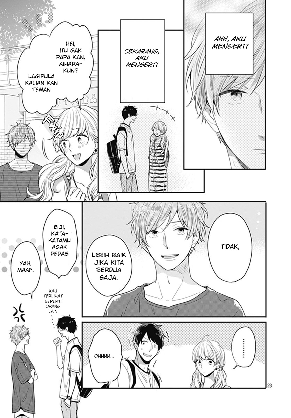 Koi wo Shiranai Bokutachi wa Chapter 7 - halaman 25