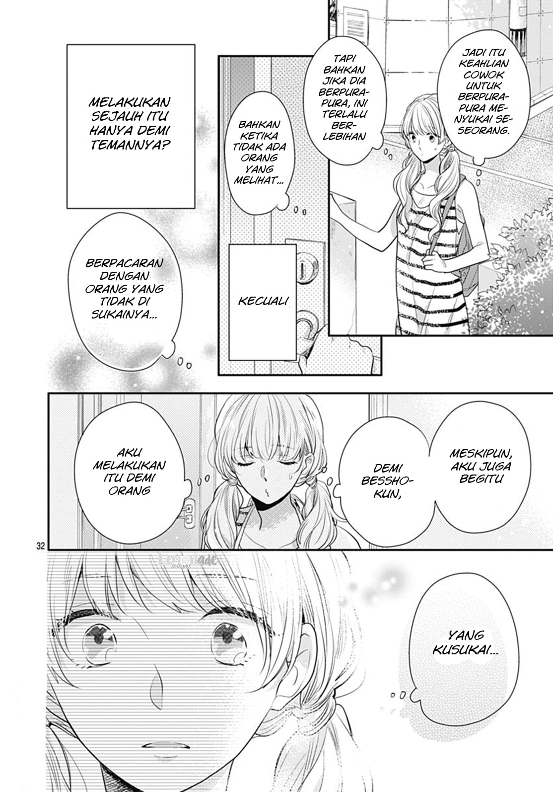 Koi wo Shiranai Bokutachi wa Chapter 7 - halaman 34