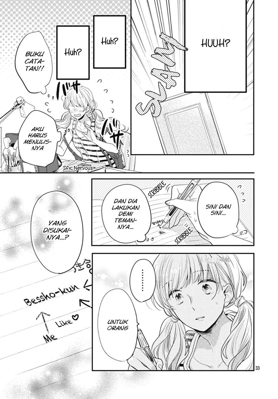 Koi wo Shiranai Bokutachi wa Chapter 7 - halaman 35