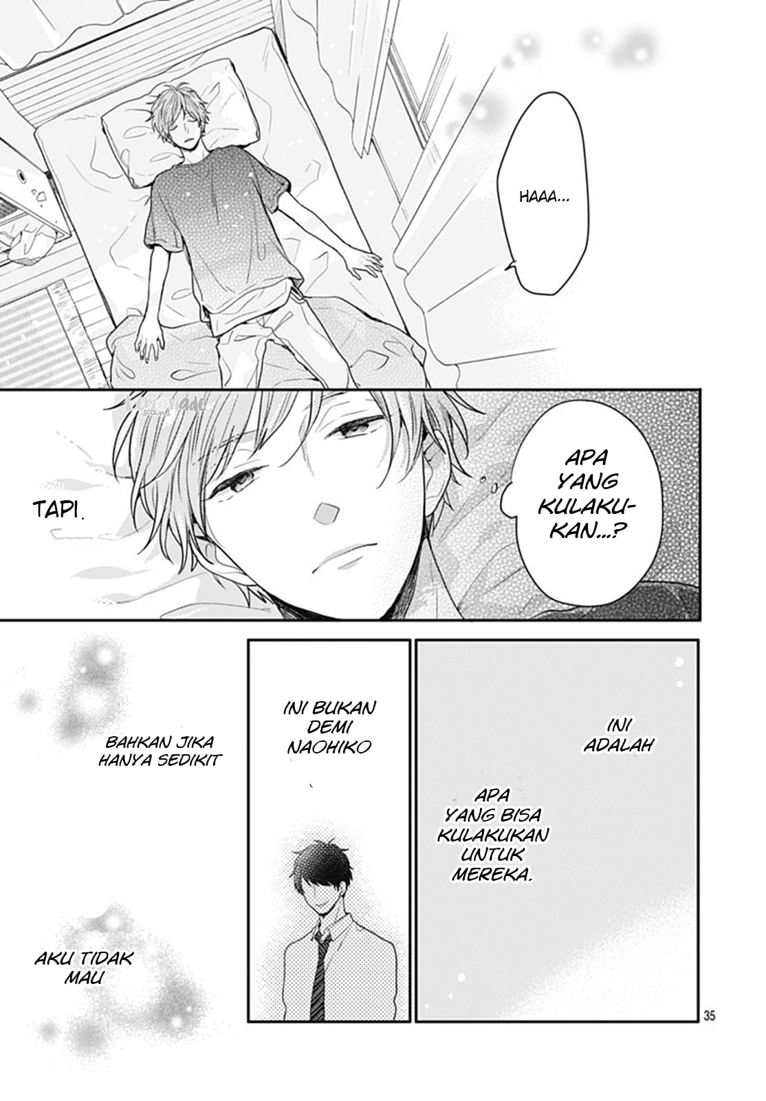 Koi wo Shiranai Bokutachi wa Chapter 7 - halaman 37